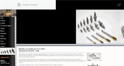Desktop Screenshot of formdrill-india.com